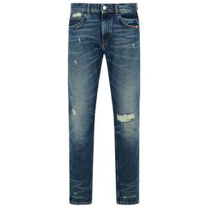 Amish 'David' Blue Cotton Jeans Men